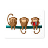 Play No Accordion Monkeys Placemat