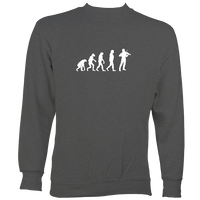 Evolution of Fiddle Players Sweatshirt