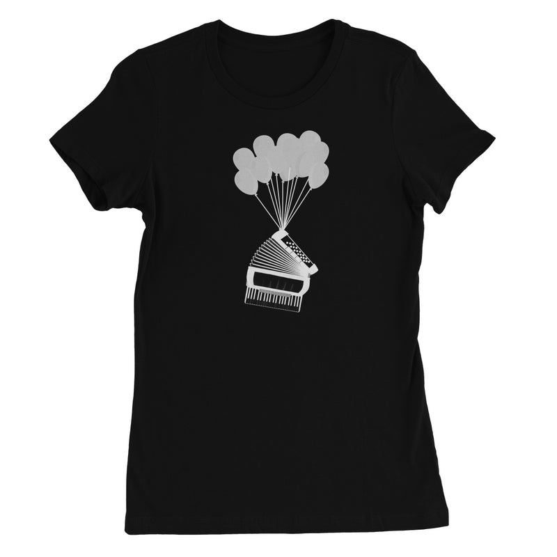 Banksy Style Accordion Women's T-Shirt