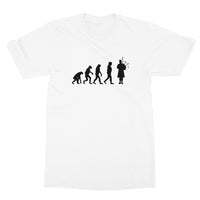 Evolution of Bagpipe players T-Shirt
