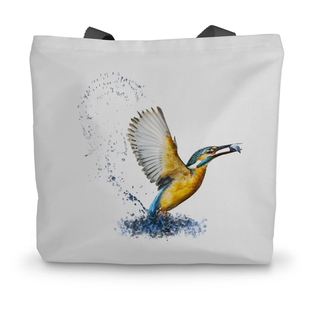 Kingfisher Canvas Tote Bag