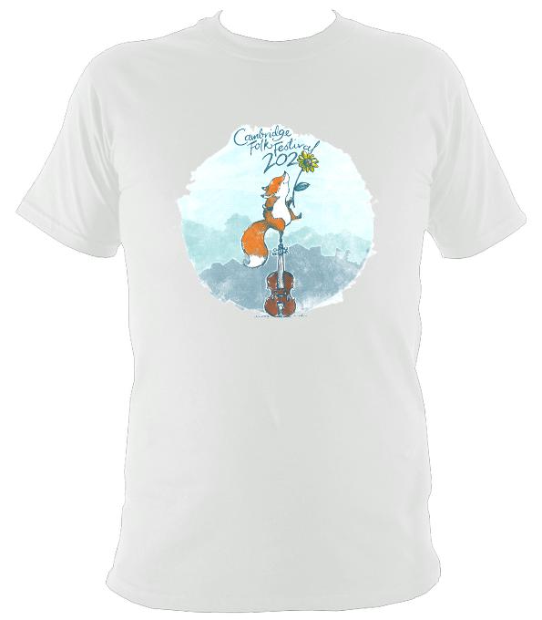 Cambridge Folk Festival - Design 10 - T-shirt - T-shirt - White - Mudchutney