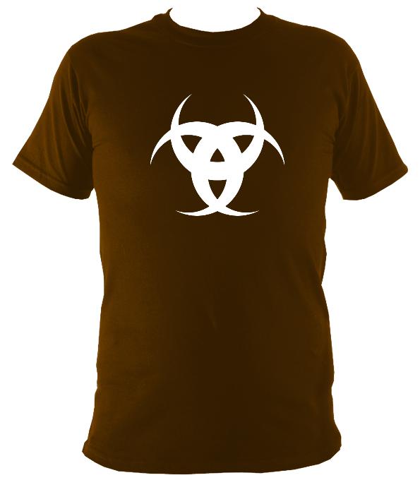 Tribal 3 Moons T-Shirt - T-shirt - Dark Chocolate - Mudchutney