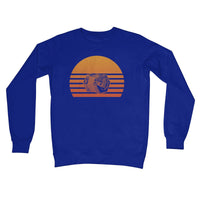 Sunset Concertina Crew Neck Sweatshirt