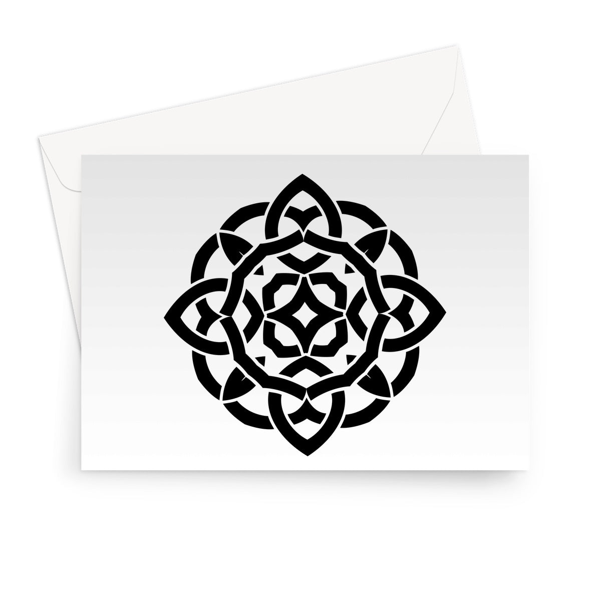 Celtic Flower Greeting Card