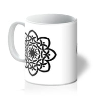 Celtic Star Flower Mug