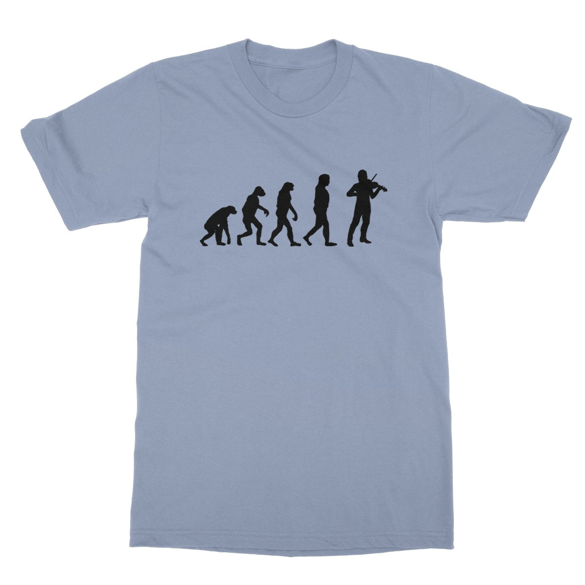Evolution of Fiddle Players T-Shirt