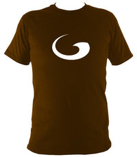 Tribal Wave T-shirt - T-shirt - Dark Chocolate - Mudchutney