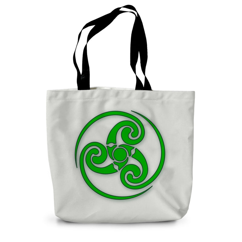 Tribal Celtic Design Canvas Tote Bag