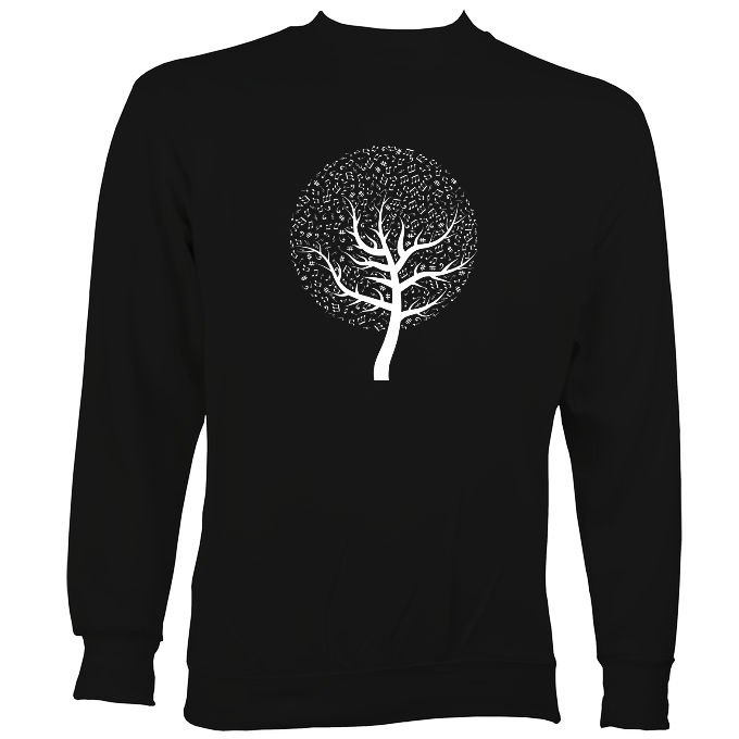 Musical Notes Tree Sweatshirt