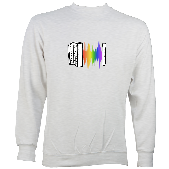 Rainbow Sound Wave Melodeon Sweatshirt