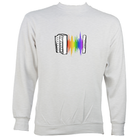 Rainbow Sound Wave Melodeon Sweatshirt