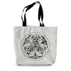 Celtic Interwoven Birds Canvas Tote Bag