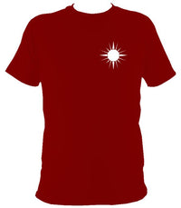 Star for a Heart T-Shirt - T-shirt - Cardinal Red - Mudchutney