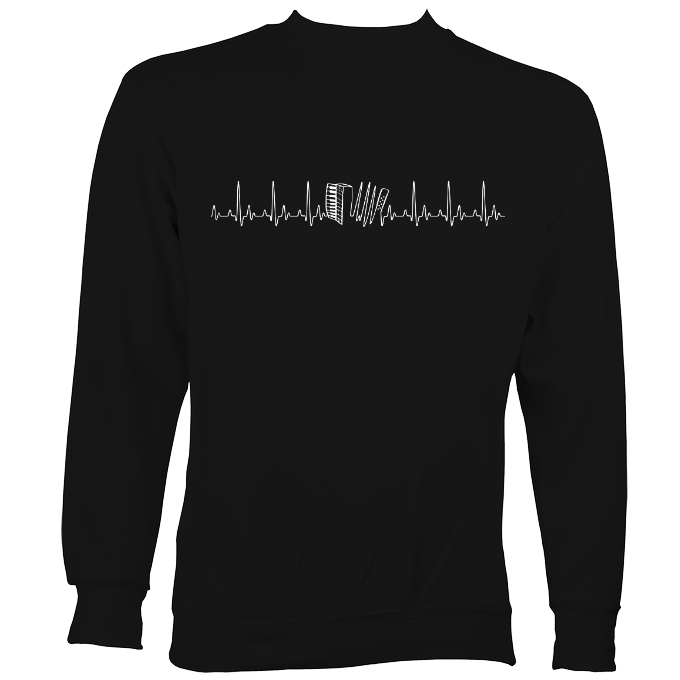 Heartbeat Accordion Sweatshirt