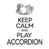 Keep Calm & Play Accordion Sticker