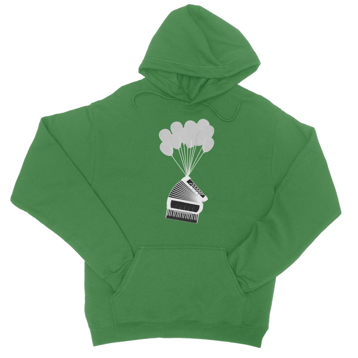 Banksy Style Accordion Hoodie