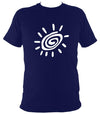 Tribal Eye T-shirt - T-shirt - Navy - Mudchutney