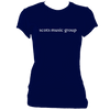 Scots Music Group "Long Logo" Womens Fitted T-shirt