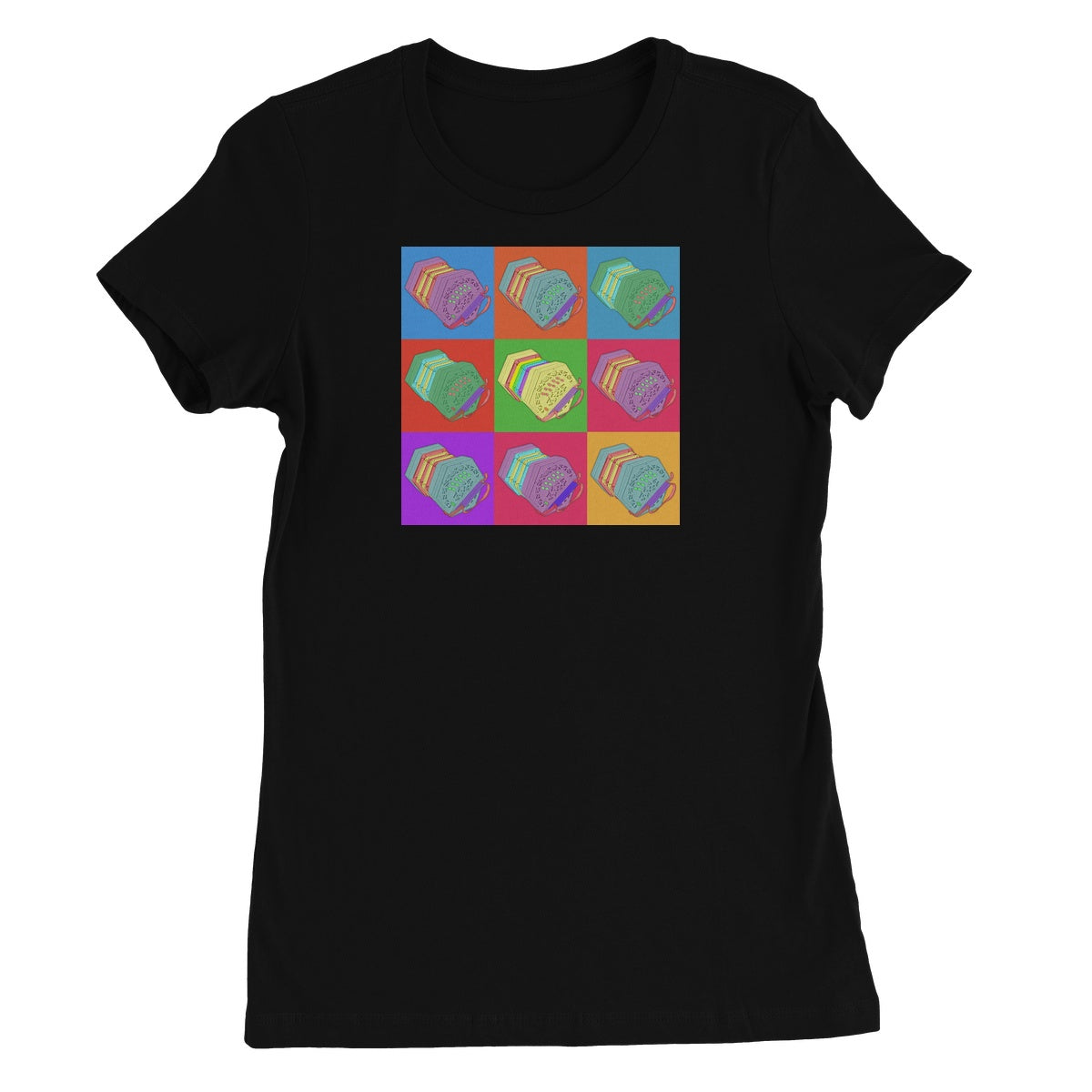 Warhol Style Concertinas Women's T-Shirt
