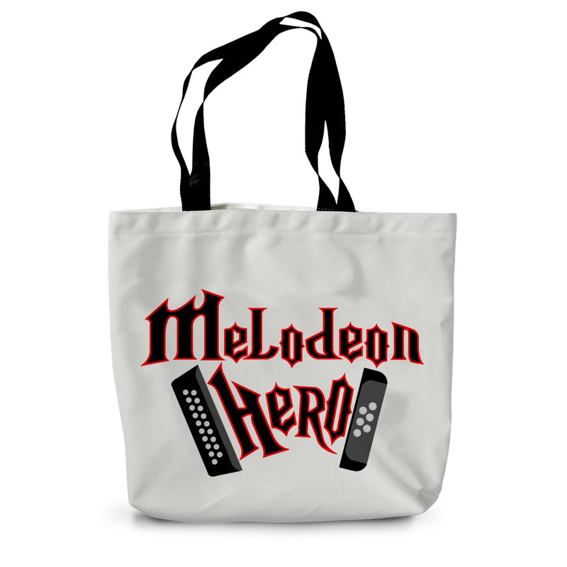 Melodeon Hero Canvas Tote Bag