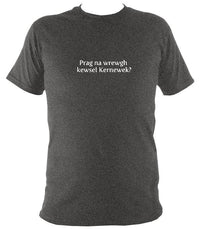 Why not speak Cornish? T-Shirt - T-shirt - Tweed - Mudchutney