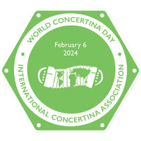 World Concertina Day 2024 Sticker