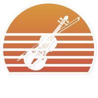 Sunset Fiddle Sticker