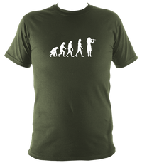 Evolution of Female Flute Players T-Shirt