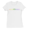 Rainbow Heartbeat Melodeon Women's Favourite T-Shirt
