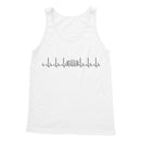 Heartbeat Concertina Tank Top