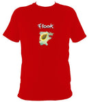 Flook "Haven" Men's T-shirt - T-shirt - Red - Mudchutney