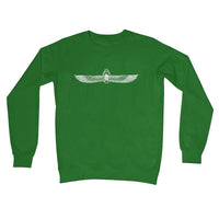Winged Scarab Crew Neck Sweatshirt