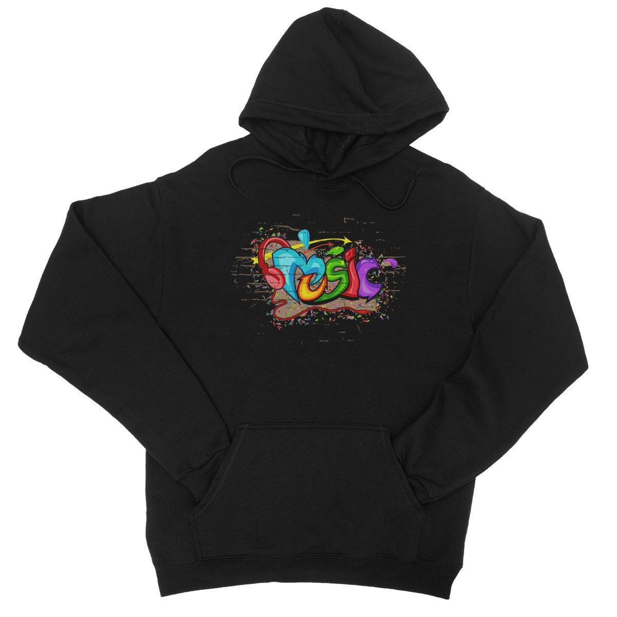 Music Graffiti Art Hoodie