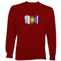 Rainbow Sound Wave Melodeon Sweatshirt