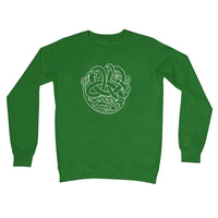 Celtic Woven Bird Crew Neck Sweatshirt