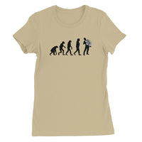 Evolution of Accordion Players Women's T-Shirt