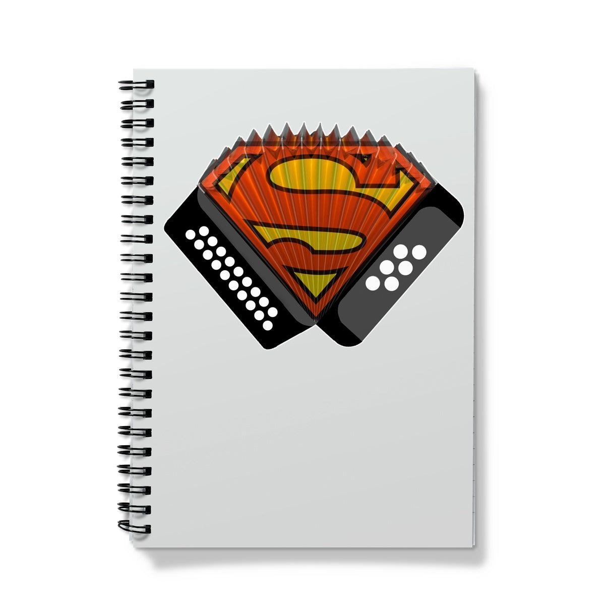 Melodeon Superman Notebook