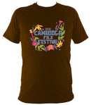 Cambridge Folk Festival - Design 4 - T-shirt - T-shirt - Dark Chocolate - Mudchutney