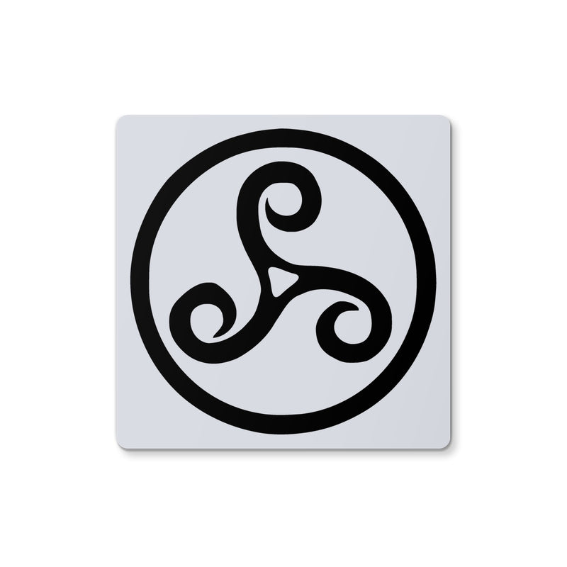 Celtic Triskelion Circle Coaster