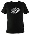 Spiral Blocks T-shirt - T-shirt - Black - Mudchutney