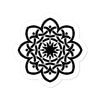 Celtic Star Flower Sticker