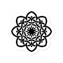 Celtic Star Flower Sticker