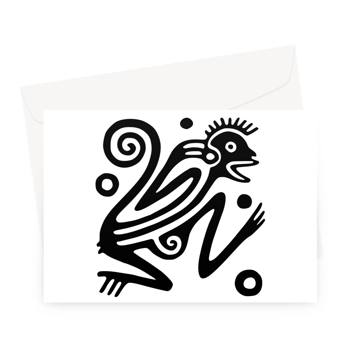 Mexican Motif Greeting Card