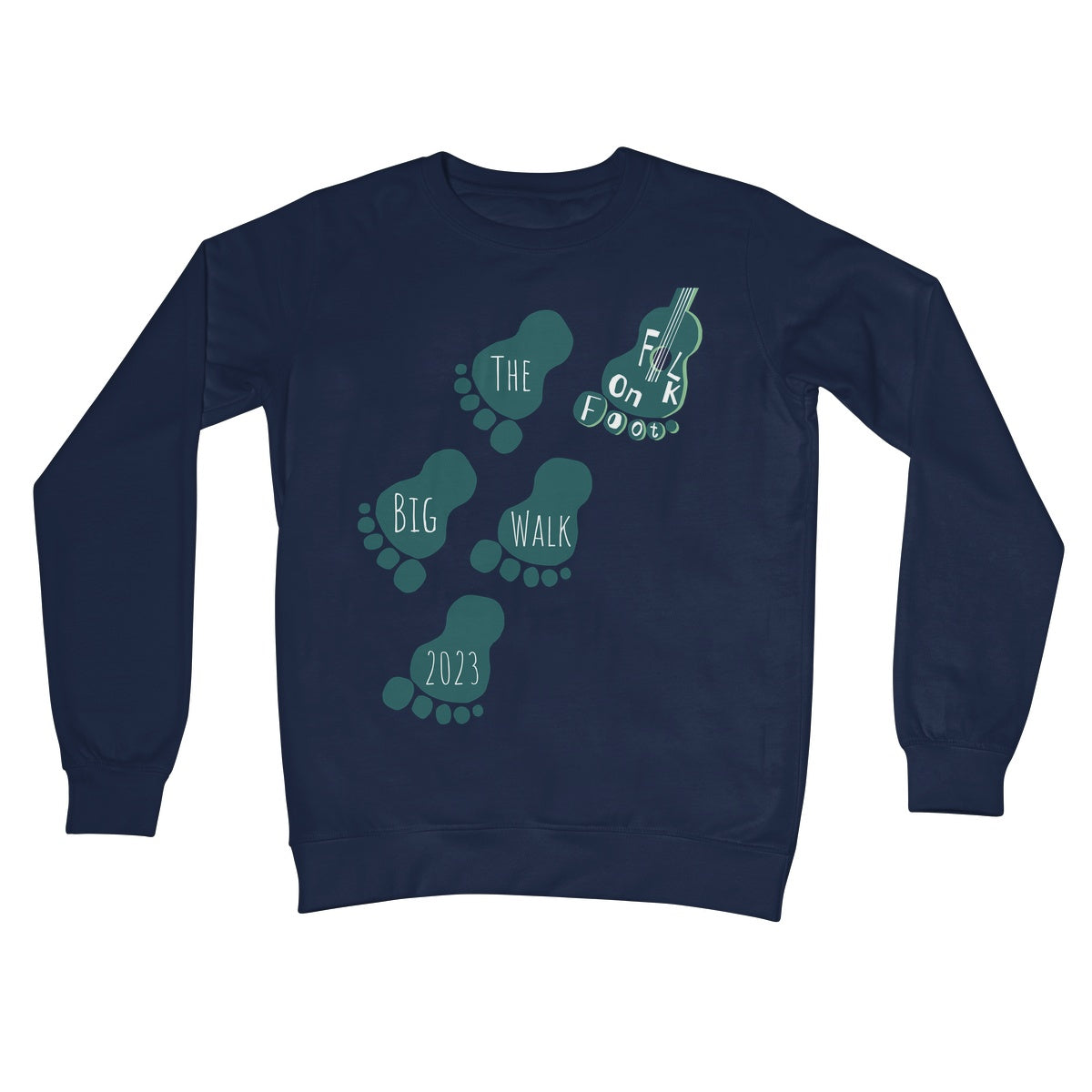 Folk on Foot - The Big Walk Crew Neck Sweatshirt