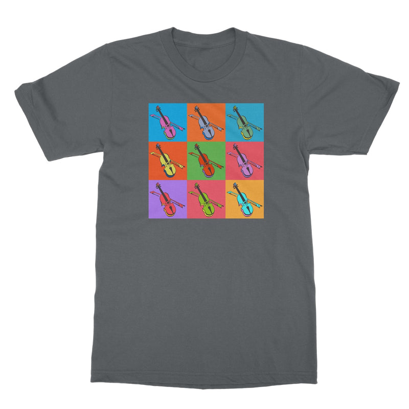 Warhol Style Fiddles T-Shirt