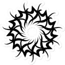 Tribal Celtic Star Sticker