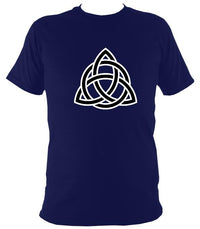 Celtic Triangular Knot T-shirt - T-shirt - Navy - Mudchutney