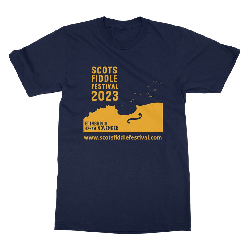 Scots Fiddle Festival 2023 (large logo) T-Shirt