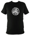 Celtic Tribal Spiral T-shirt - T-shirt - Black - Mudchutney